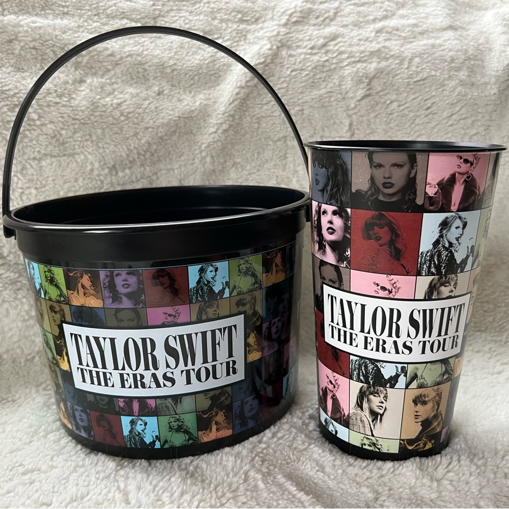 Taylor Swift Eras Tour Movie Cup & Popcorn Bucket